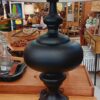 Abajur Preto torneado em Madeira - Image 5