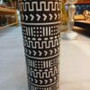 Vaso em Cerâmica Preto com Branco - Image 2