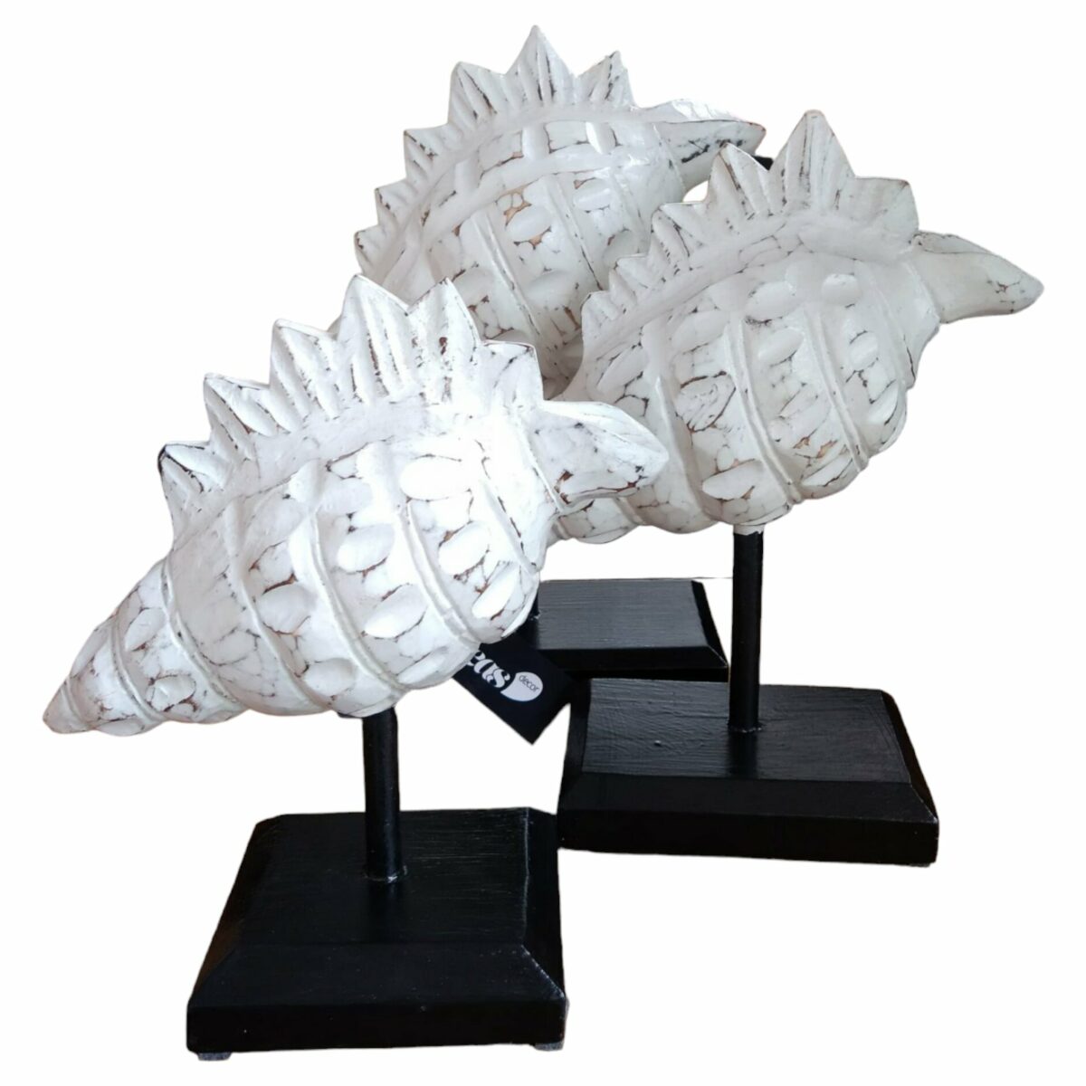 Trio Escultura Caravela Branca