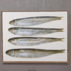 Quadro Canvas Peixes 92x72 cm