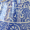 Vaso de Chão em Porcelana Chinesa Azul - 123 cm De Altura - Imagem 4