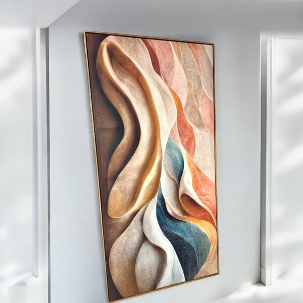 Quadro Abstrato em Canvas - Impressão de alta resolução - 200x100 cm
