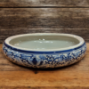 Centro de Mesa em Porcelana Azul