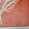 Quadro Canvas Coral Moldura Branca - 62x52 cm - Imagem 5