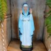 Escultura Nossa Senhora do Equilíbrio em Resina| 29 cm de Altura