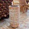 Vaso de Chão em Palmeira da Indonésia| 50 cm de Altura