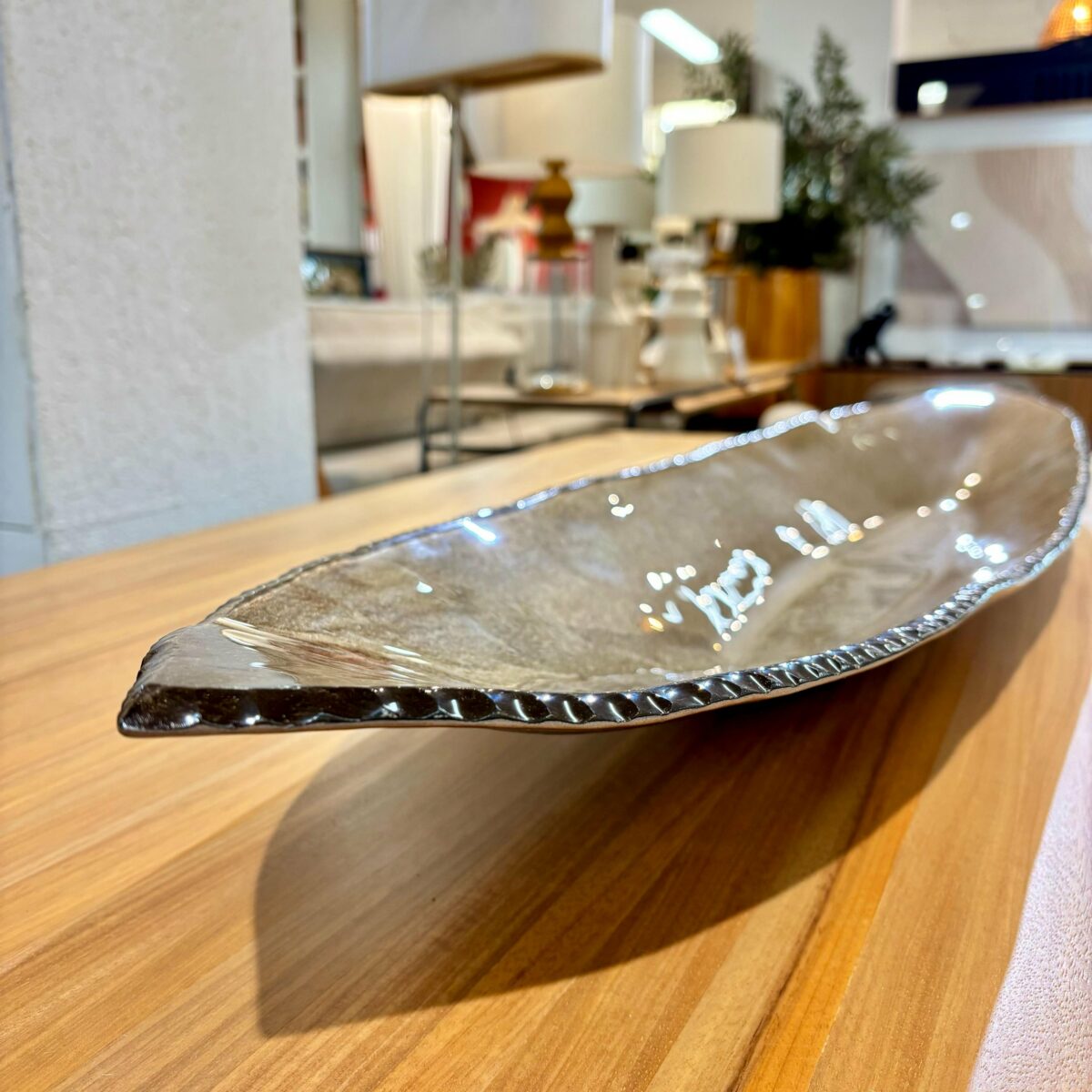 Centro de Mesa em Vidro New Bronze (Bronze com Dourado) – 117 cm - Image 3