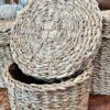 Cesta Balinesa com Tampa em Fibra Natural – Tamanho G - Image 7