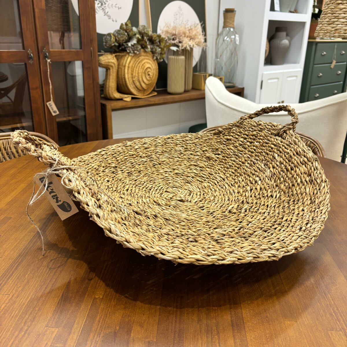Fruteira Orgânica em Fibra Natural com Alças - Imagem 6