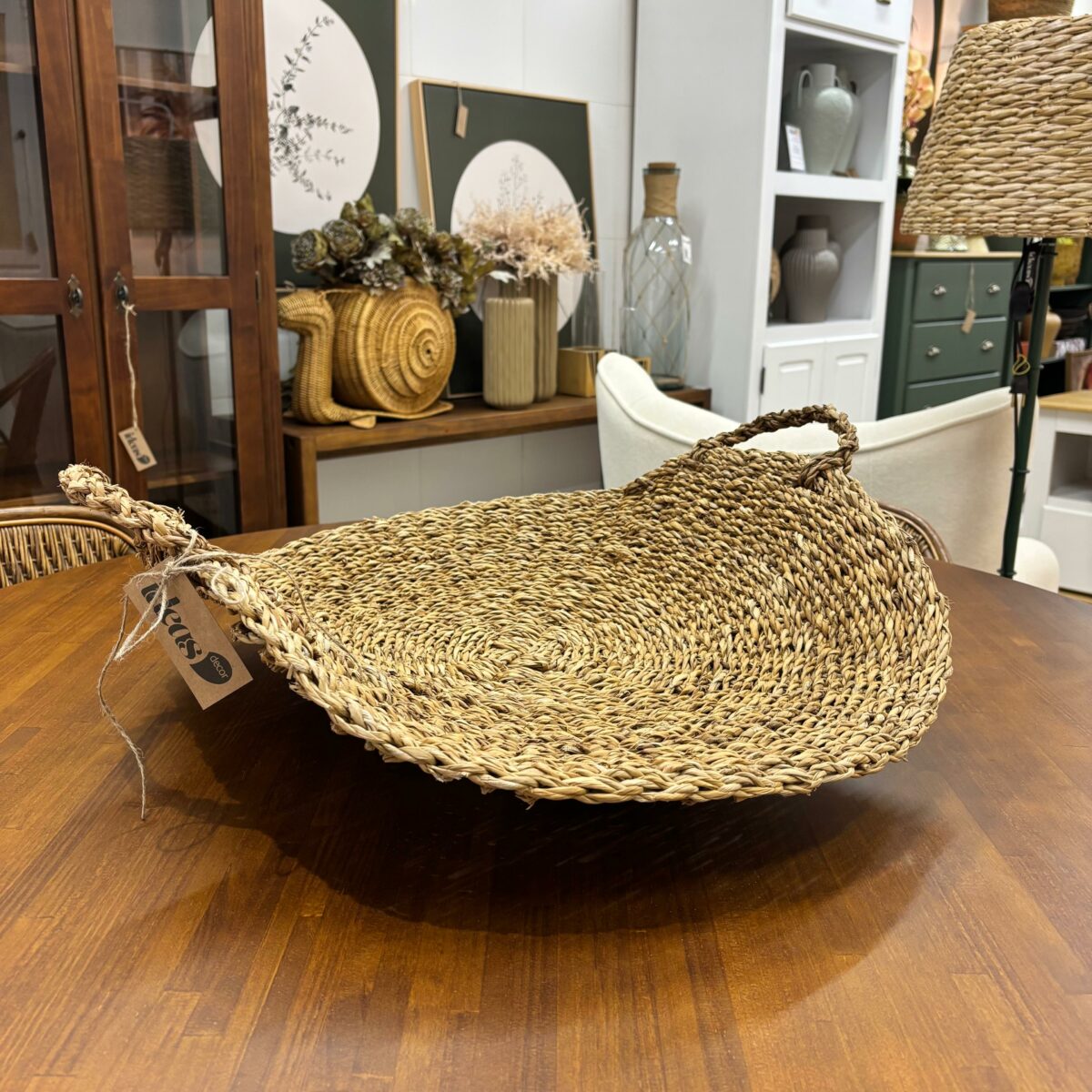 Fruteira Orgânica em Fibra Natural com Alças - Imagem 4