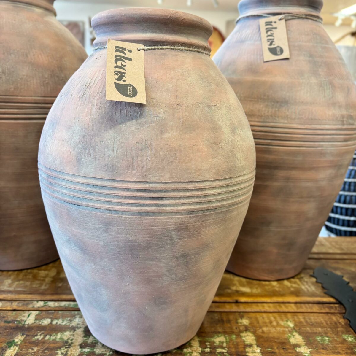 Vaso Decorativo em Cerâmica Terracota – Tamanho G – 50 cm de Altura - Image 4