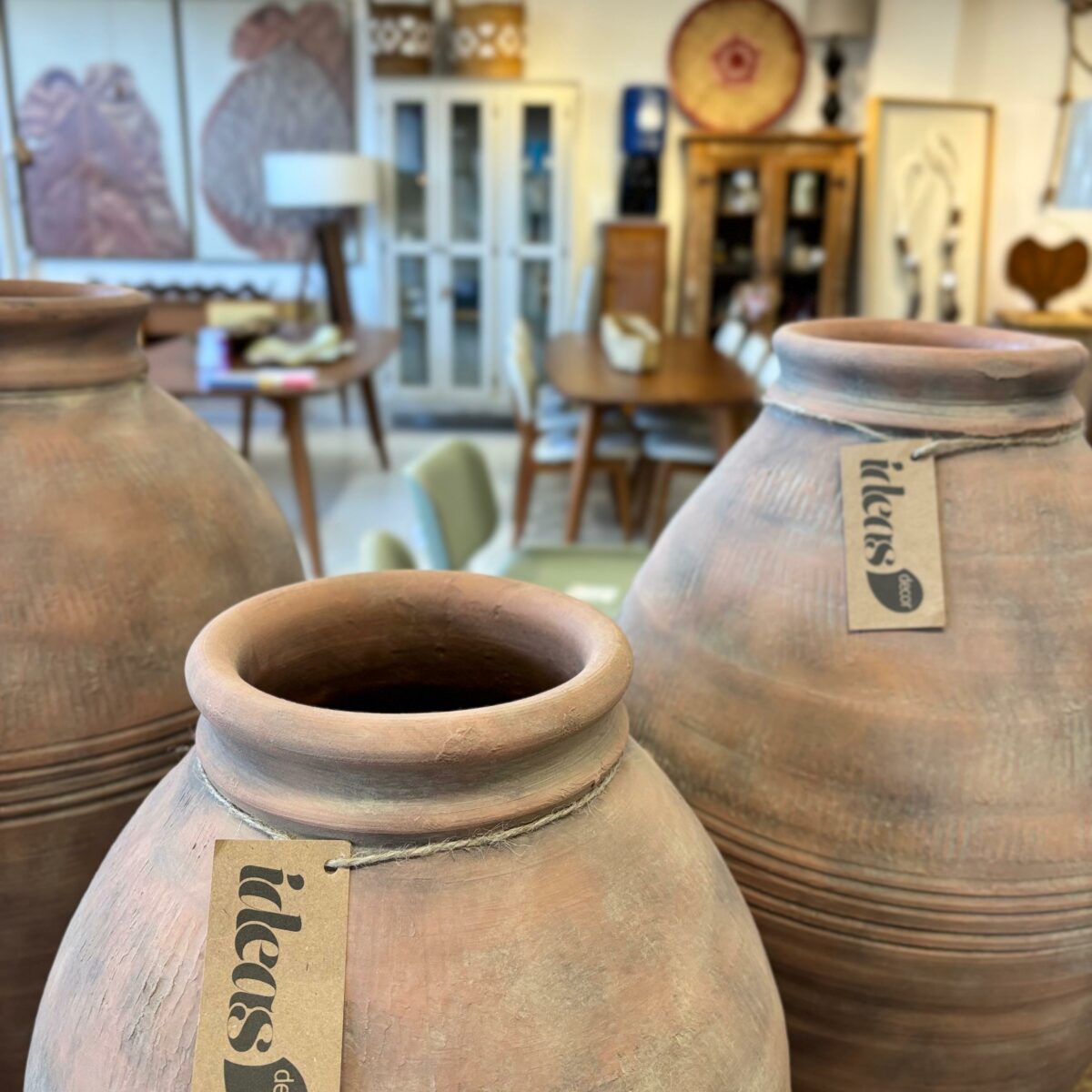 Vaso Decorativo em Cerâmica Terracota – Tamanho G – 50 cm de Altura - Image 3