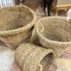 Cesta Redonda em Fibra Natural Tamanho P - Imagem 4