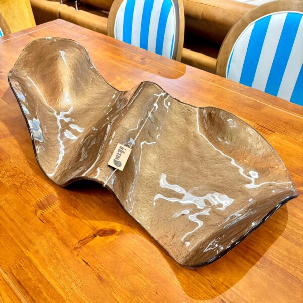 Centro de Mesa Orgânico New Bronze