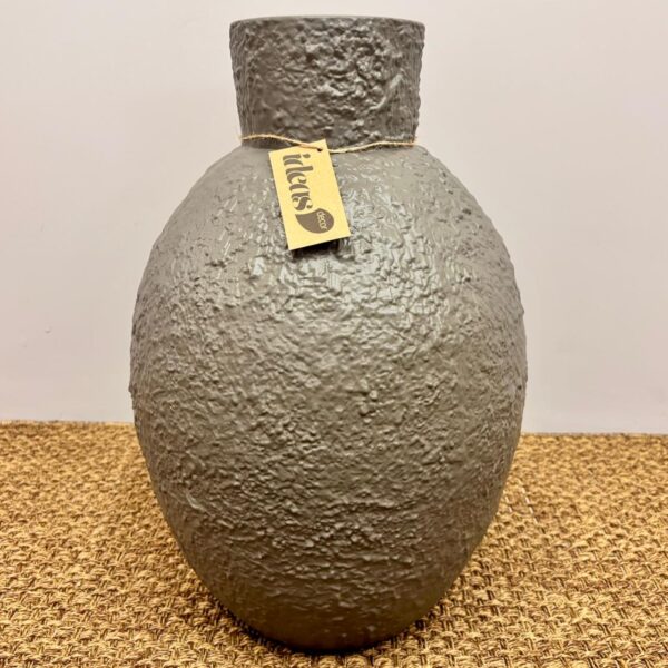 Vaso em Cerâmica Chumbo - Tamanho P