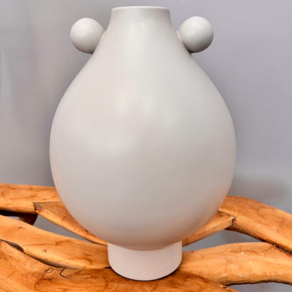 Vaso em Cerâmica Sophia Off-White
