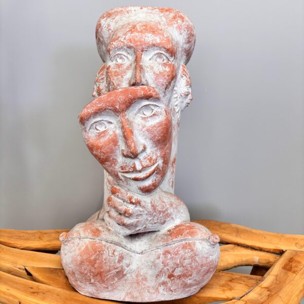 Escultura em Cerâmica Maia - Arte Brasileira